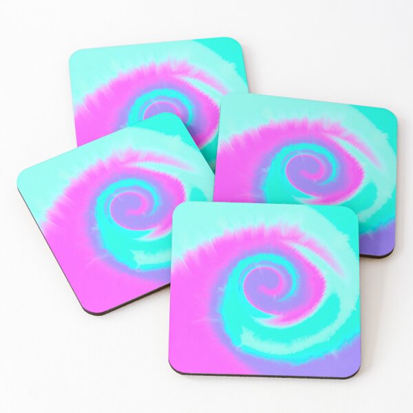 Item preview, Groovy Aesthetic Fuzzy Tie Dye Spiral Wave - Fuchsia, Purple, and Cyan designed and sold by Cosmic-Ferret.