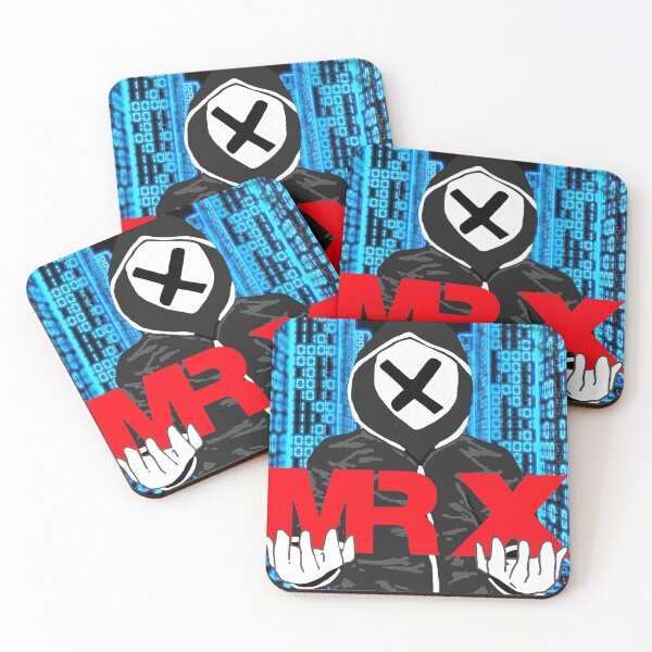 Item preview, MRX; Mister X; Hacker; designed and sold by StickerApe.