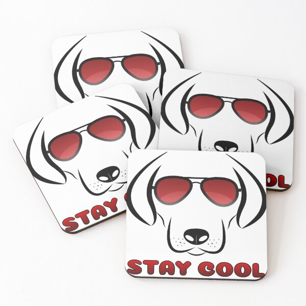 Item preview, Stay Cool - for Cool People with cool dogs. - (+ View this design on 75+ products) designed and sold by Julien Hebbrecht.