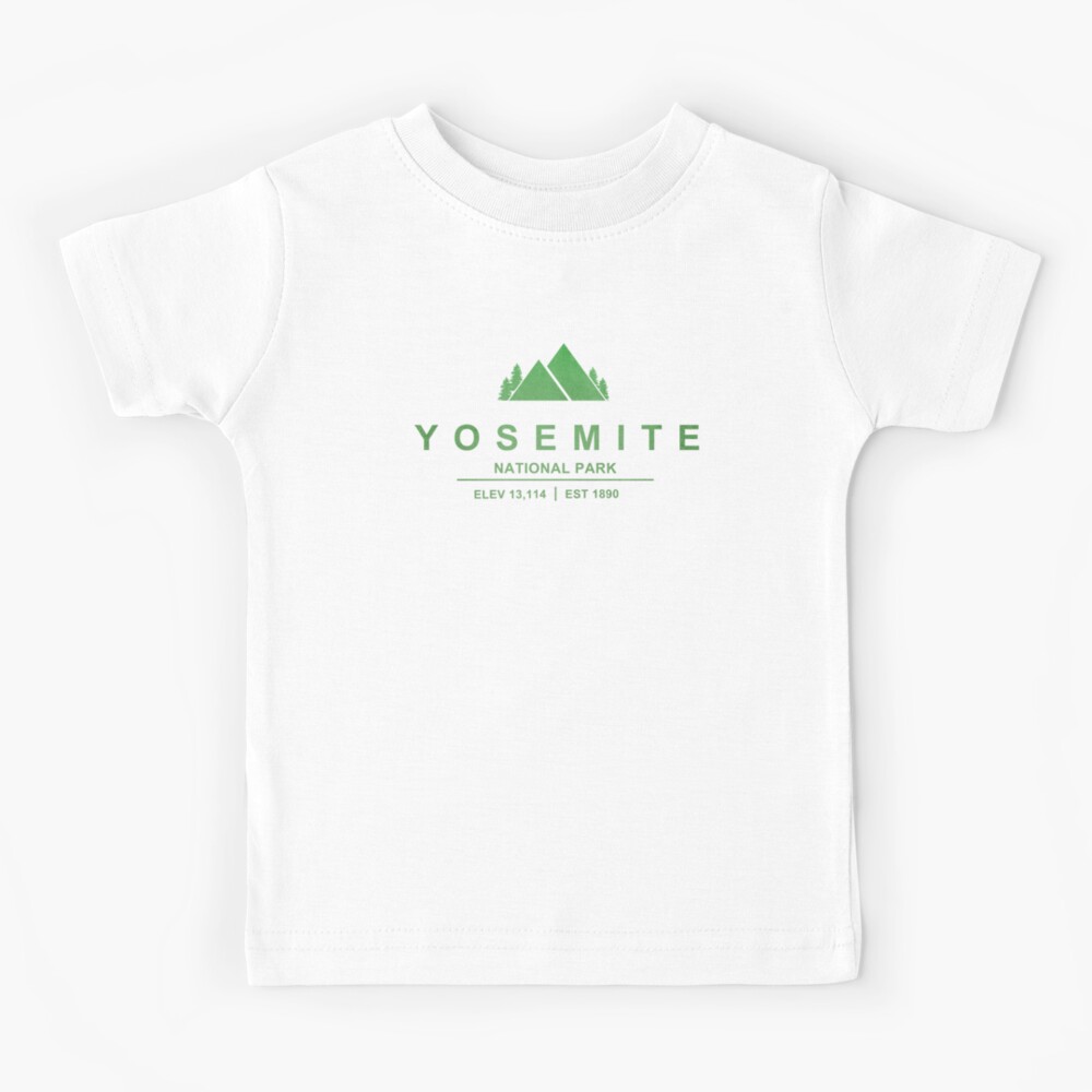 Yosemite Kids T-Shirt California Lifestyle Yosemite California WHT