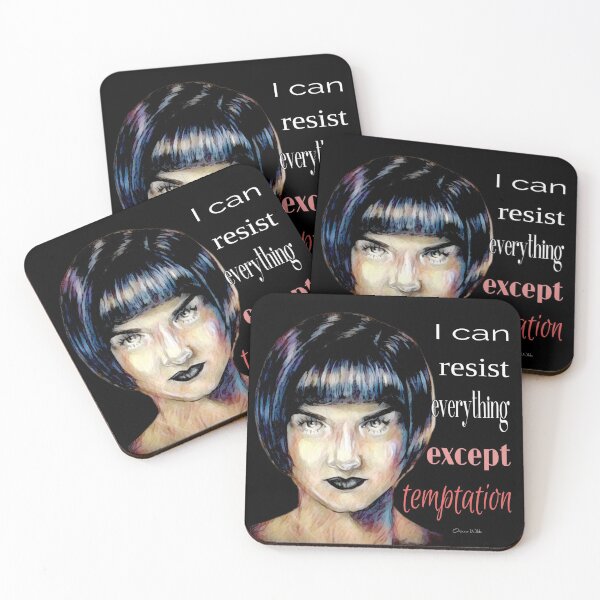 Item preview, Everything Except Temptation designed and sold by RoGoArt.