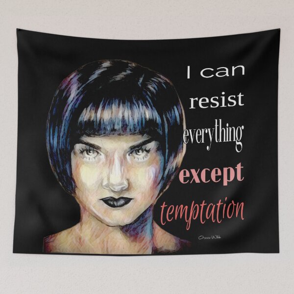 Item preview, Everything Except Temptation designed and sold by RoGoArt.