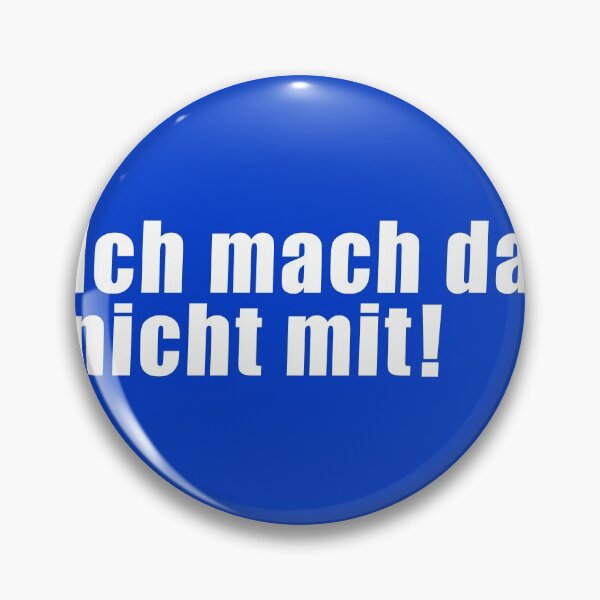 Item preview, Copy of Ich mach da nicht mit! (in white)  designed and sold by deynaaz.