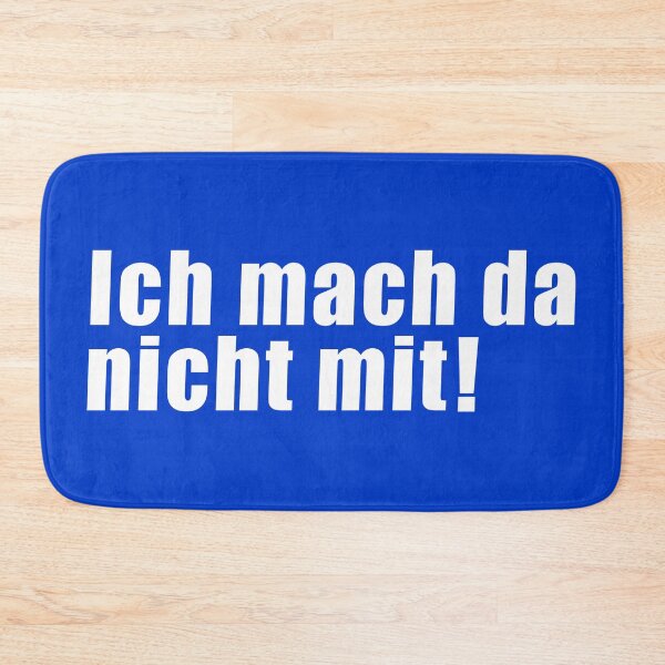 Item preview, Copy of Ich mach da nicht mit! (in white)  designed and sold by deynaaz.