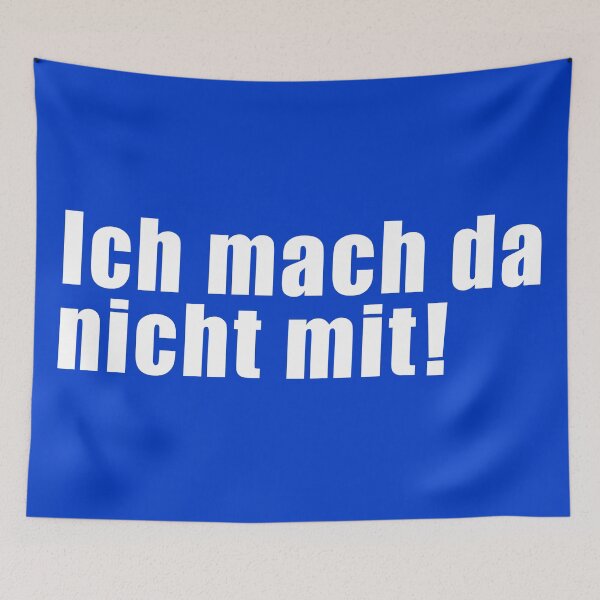 Item preview, Copy of Ich mach da nicht mit! (in white)  designed and sold by deynaaz.