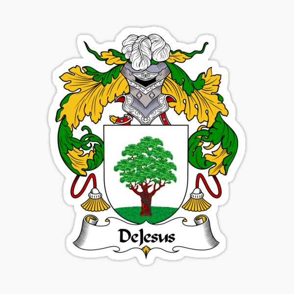Pegatina «DeJesus Escudo de armas / Familia de Crest» de carpediem6655