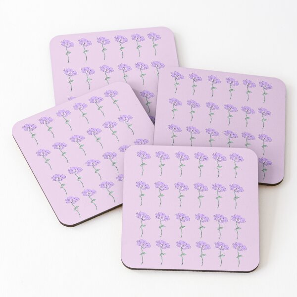 Item preview, Lilac flowers with lilac background  designed and sold by Perangela.