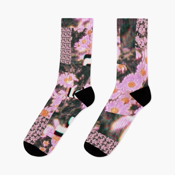 Item preview, lol idk aesthetic glitch flower collage designed and sold by WanderAesthetic.