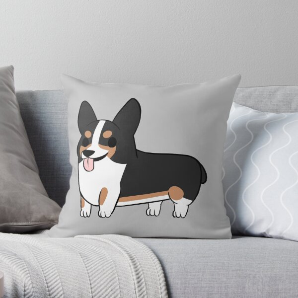 Gobble 'Til You Wobble 18x18 Square Pillow – Corgi Things