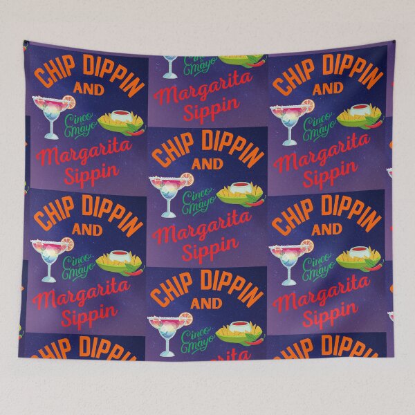 Item preview, Chip Dippin And Margarita Sippin Cinco De Mayo designed and sold by WoodburyLake.