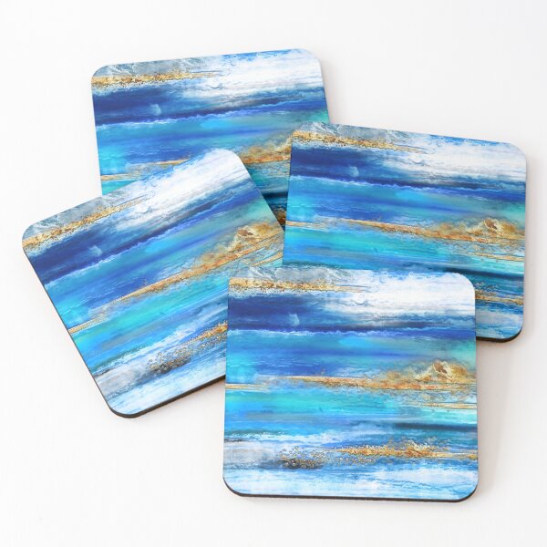 Item preview, Blue Abstract N1 designed and sold by k9printart.