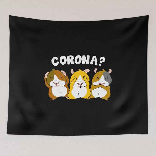 Item preview, Corona? Hear Nothing See Nothing Say Nothing designed and sold by Paulina Vanlife.