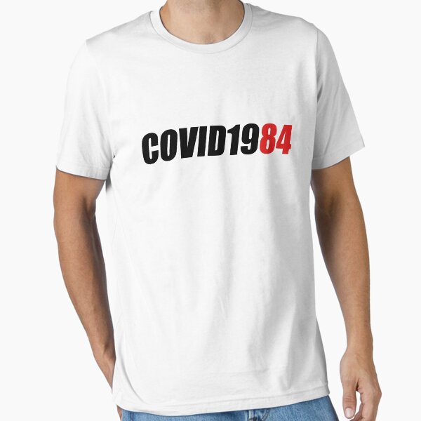 Aperçu de l'œuvre Covid 1984 - George Orwell, fiction, nouvel ordre mondial, brave nouveau monde, dystopie orwellienne, créée et vendue par Youniverse1111.
