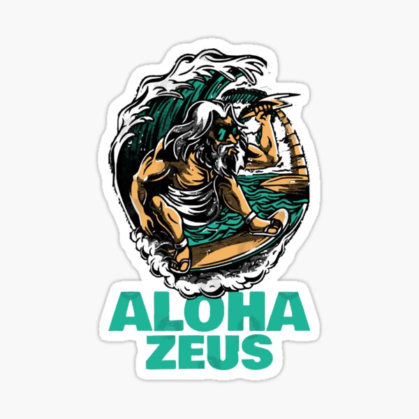 Item preview, Aloha Zeus  designed and sold by Meredith983.