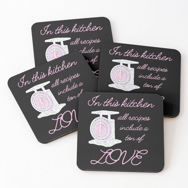 Item preview, In this kitchen all recipes include a ton of love designed and sold by DesignsofNote.