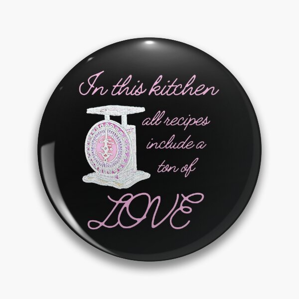 Item preview, In this kitchen all recipes include a ton of love designed and sold by DesignsofNote.