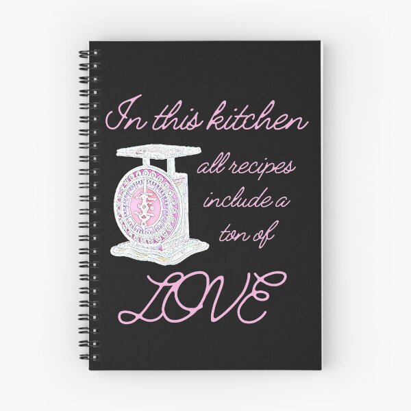 Item preview, In this kitchen all recipes include a ton of love designed and sold by DesignsofNote.