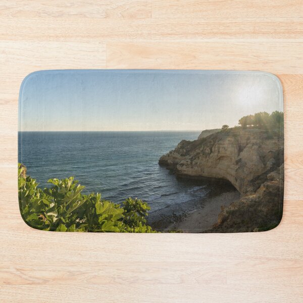 Item preview, Algarvian Gold Coast Sunset - Praia do Paraíso Beach at Carvoeiro Portugal designed and sold by Georgia Mizuleva.