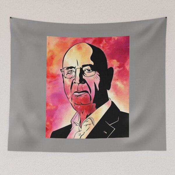 Item preview, klaus schwab colorfull designed and sold by volkamrolando.
