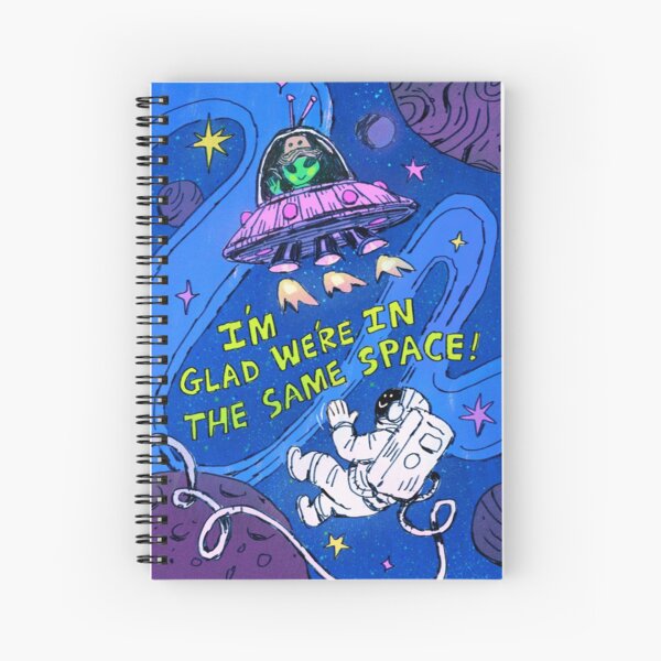 Same Space Spiral Notebook