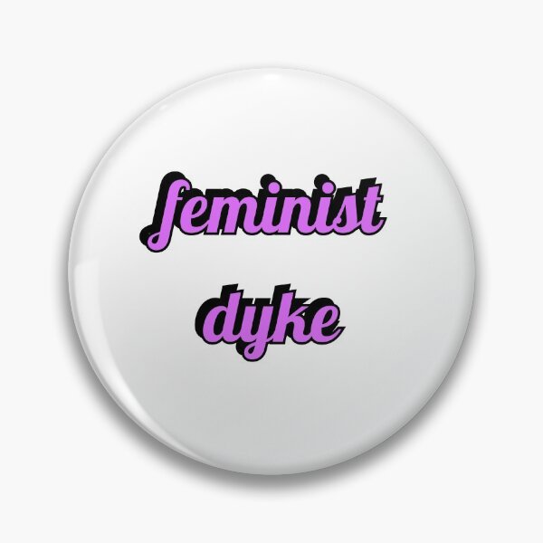 Artikelvorschau, Feministischer Dyke lila entworfen und verkauft von Inspirationmotivation.