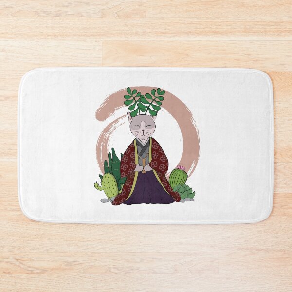 Item preview, Zen cats - Succulent - Red designed and sold by debuneko.