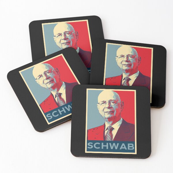 Item preview, klaus schwab poster designed and sold by volkamrolando.