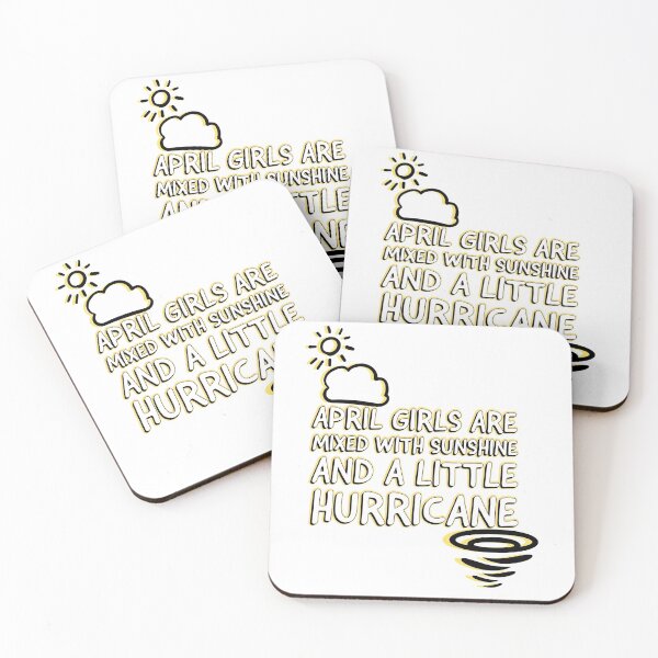 Item preview, April Girls Are Mix With Sunshine and a Little Hurricane designed and sold by Niiyoon's Designs.