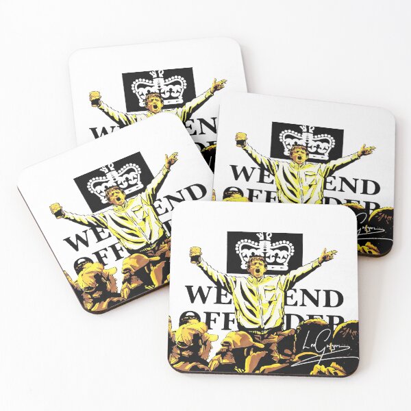 Item preview, We Don't Like Outsiders Weekend designed and sold by redAVanler.
