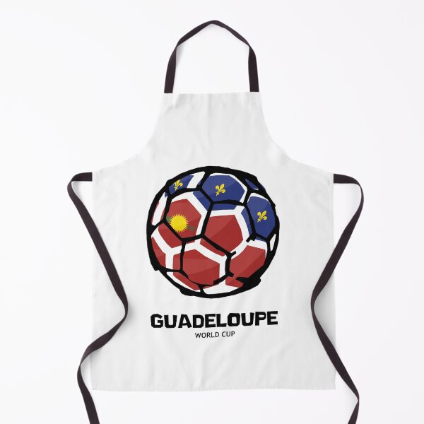 Item preview, Guadeloupe Football Country Flag designed and sold by KewaleeTee.