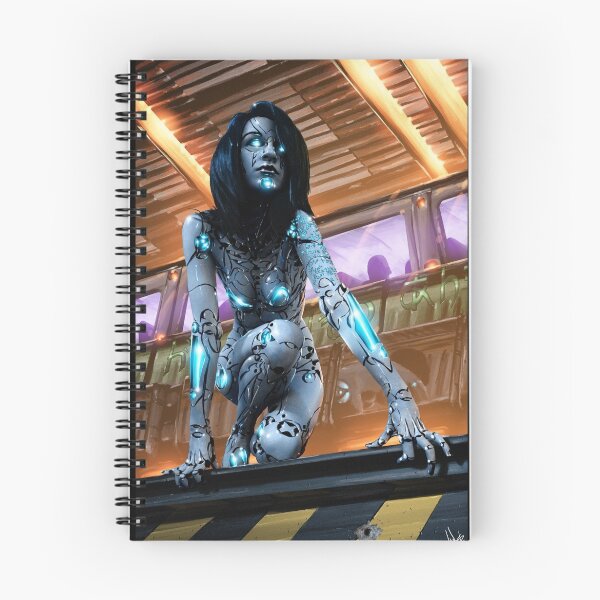 Artikelvorschau, Cyberpunk-Malerei 075 entworfen und verkauft von Ian The Comic Artist.