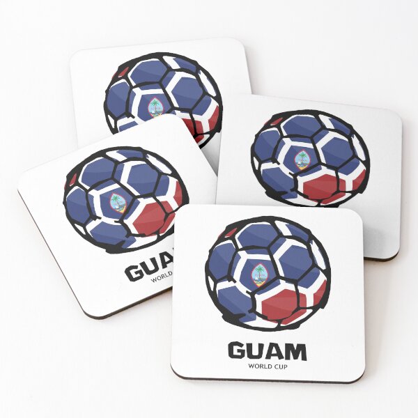 Item preview, Guam Football Country Flag designed and sold by KewaleeTee.