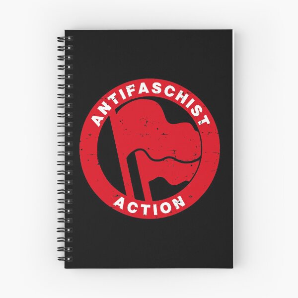 Item preview, Antifascist / Anti-Fascist Action Red Flags Symbol  designed and sold by noWinslow4.