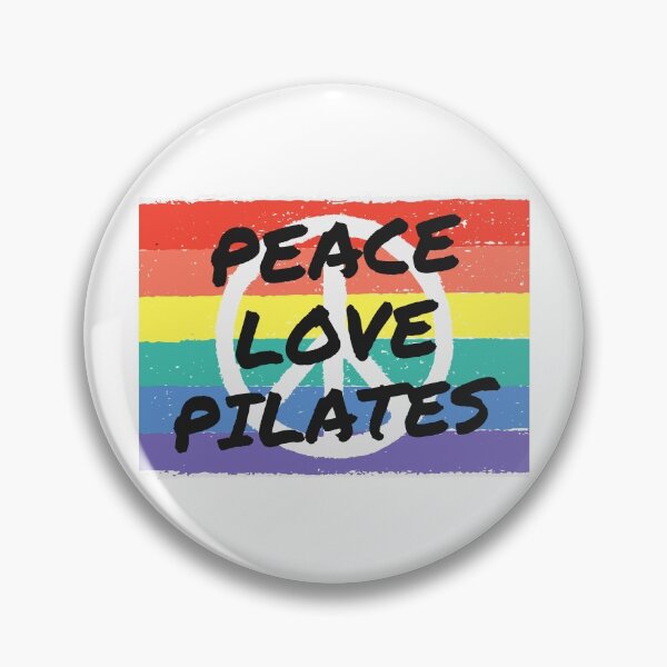 Item preview, Peace. Love.  Pilates designed and sold by TheGreenGoat.