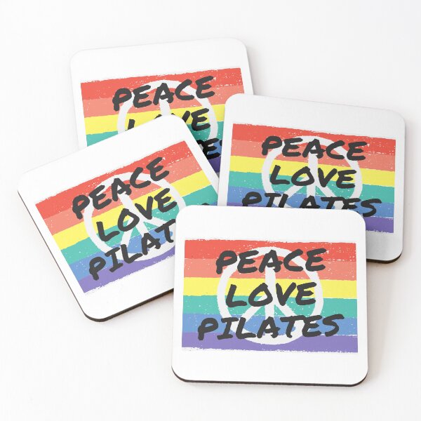 Item preview, Peace. Love.  Pilates designed and sold by TheGreenGoat.