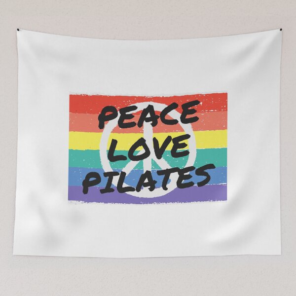 Item preview, Peace. Love.  Pilates designed and sold by TheGreenGoat.