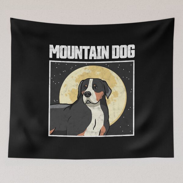 Item preview, Swiss mountain dog graphic farm dog gift designed and sold by madgrfx.
