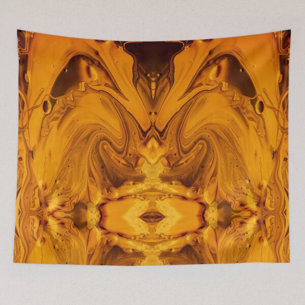 Item preview, Symmetry in golden yellow designed and sold by Psilographics.