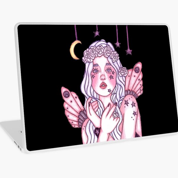 Among The Stars Angel Laptop Skin