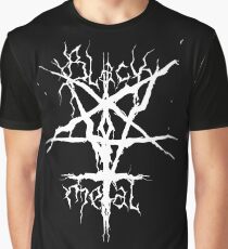 Black Metal Graphic T-Shirt