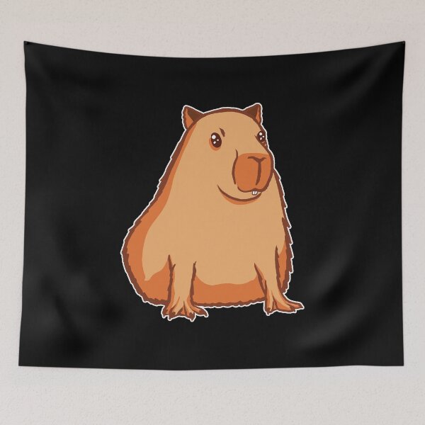 Item preview, Cute capybara graphic capybara gift designed and sold by madgrfx.