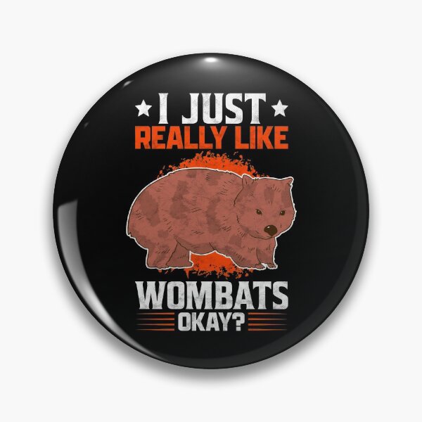 Item preview, I like wombat marsupial Australia saying designed and sold by madgrfx.