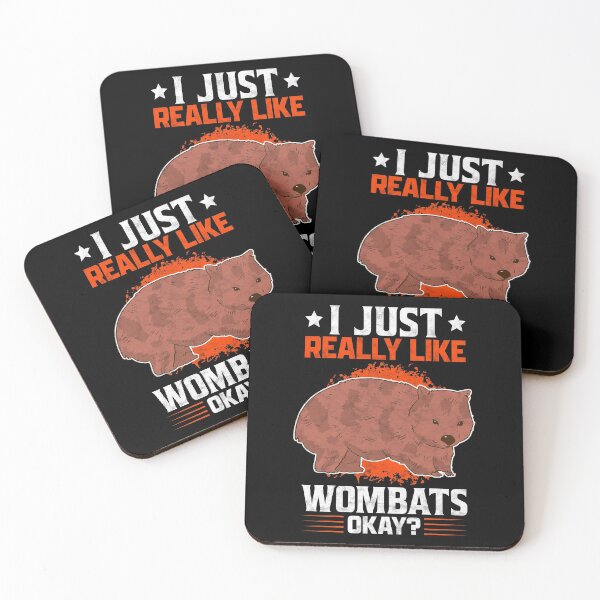 Item preview, I like wombat marsupial Australia saying designed and sold by madgrfx.
