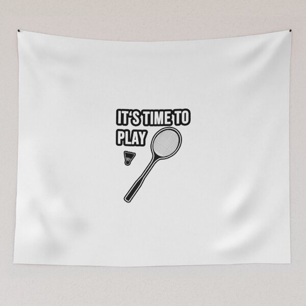 Item preview, It's time to play badminton designed and sold by TopsellerShirts.