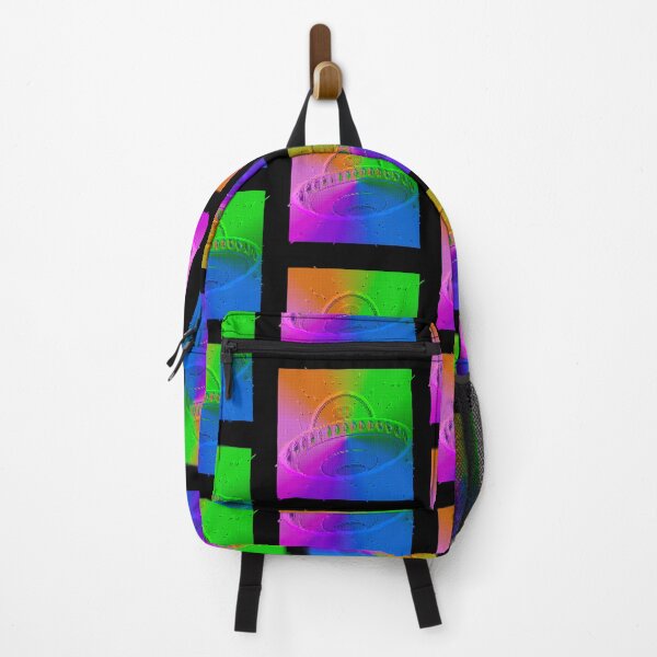 Item preview, Aesthetic Rainbow Alien and UFO Glitch - Rainbow Colors- Cartoon designed and sold by Cosmic-Ferret.