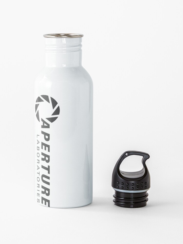 "Aperture Laboratories Dihydrogen Monoxide" Water Bottle by NeilCoelho
