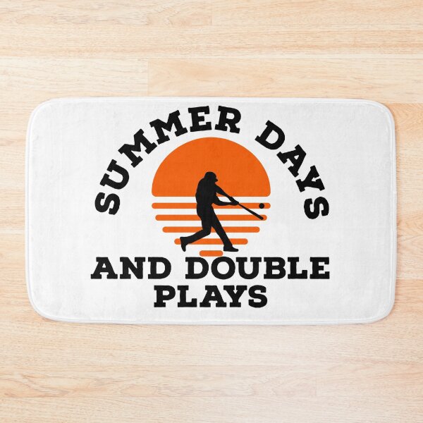 Item preview, Summer Days and Double plays - Baseball  designed and sold by Niiyoon's Designs.