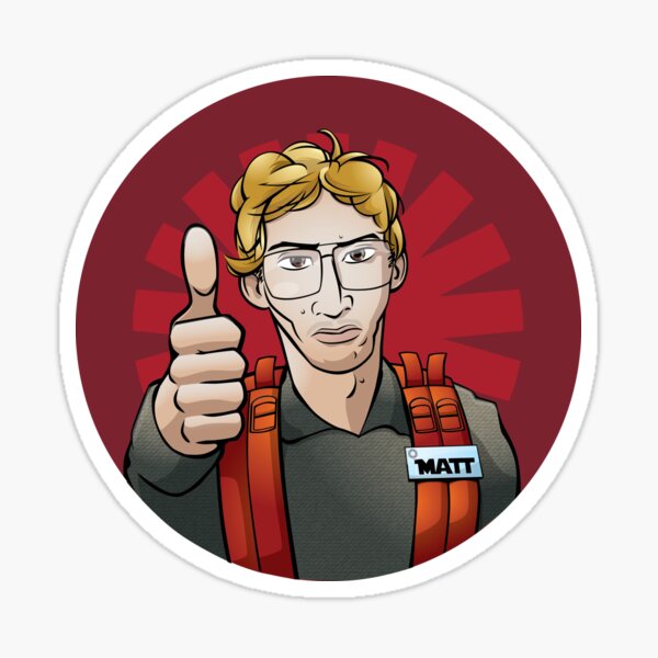 Radar Technician Matt Sticker