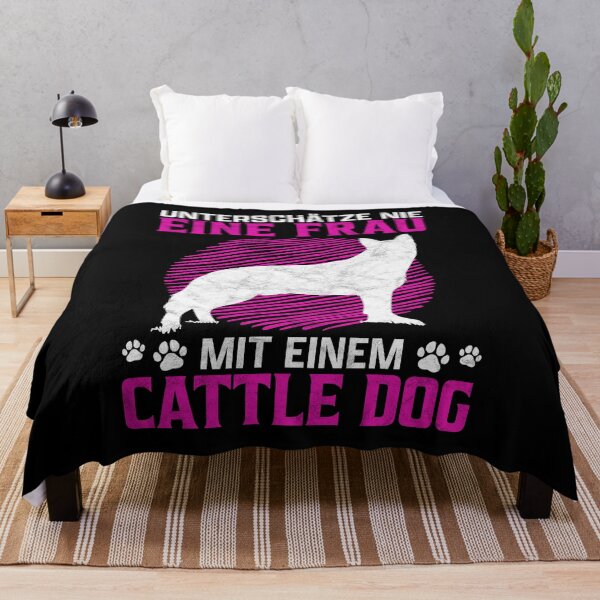 Item preview, Woman with Australian Cattle Dog Sheepdog gift designed and sold by madgrfx.