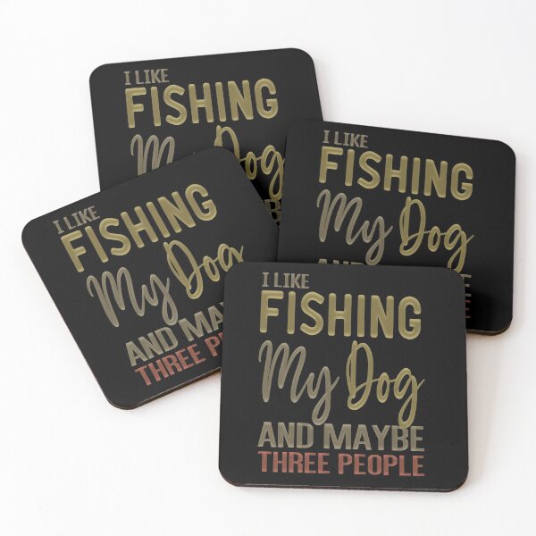 Item preview, I Like Fishing My Dog And Maybe Three People designed and sold by ZAstore.